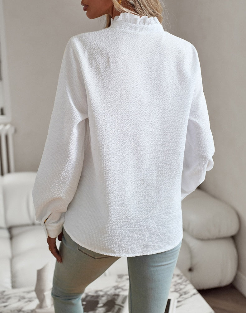 Belle™ | Blouse Polo Élégante