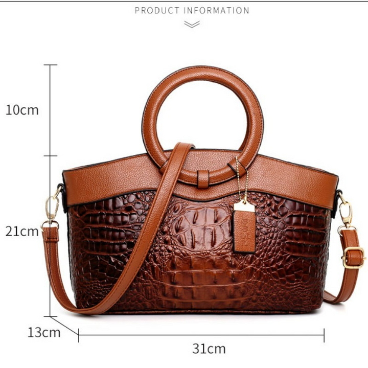 Ella™ Classic Croc | Sac à main vintage multifonctionnel