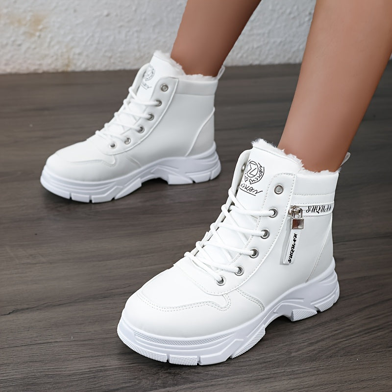 Bottines femme doublure chaude usage hivernal confortable