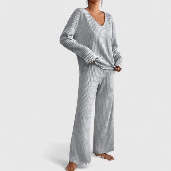 Nora | Ensemble de détente en maille pour femme | Doux, confortable et élégant 5