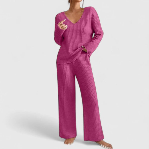 Nora | Ensemble de détente en maille pour femme | Doux, confortable et élégant 6