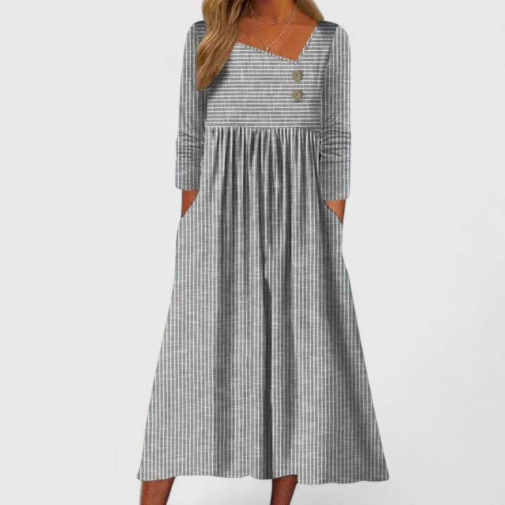 Cleomarie | Robe Midi Élégante