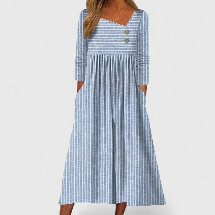 Cleomarie | Robe Midi Élégante