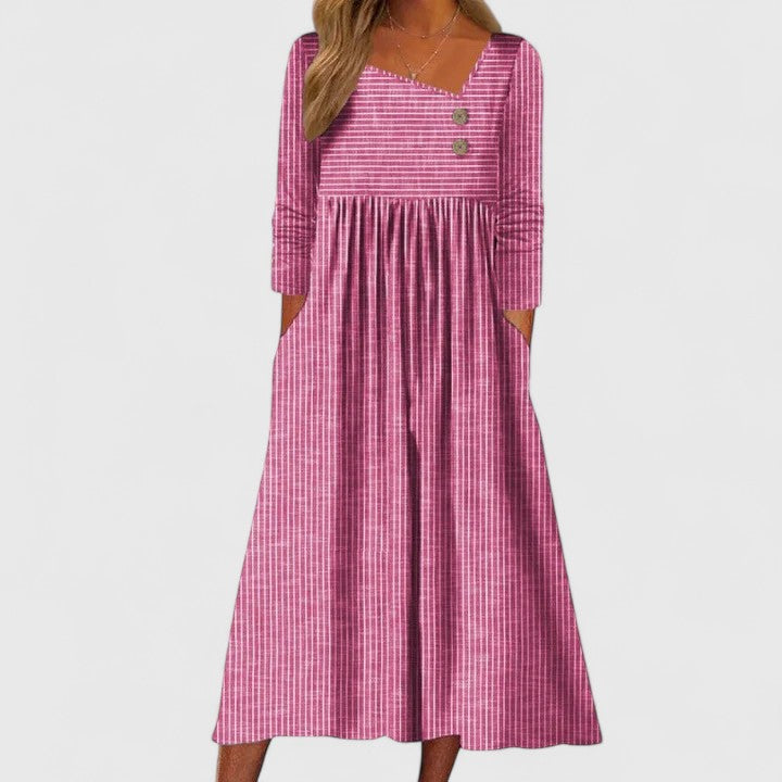 Cleomarie | Robe Midi Élégante