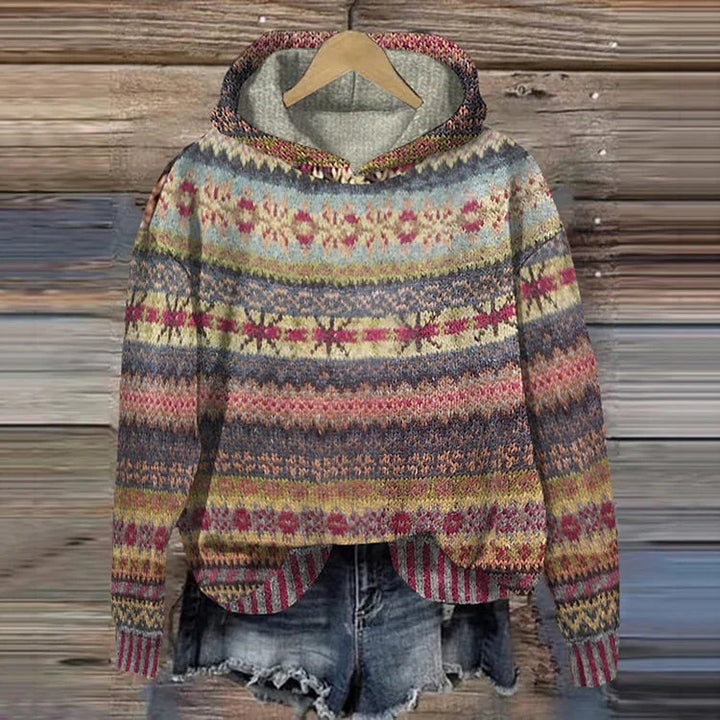 Olivia - Pull automne chaud vintage femme 0