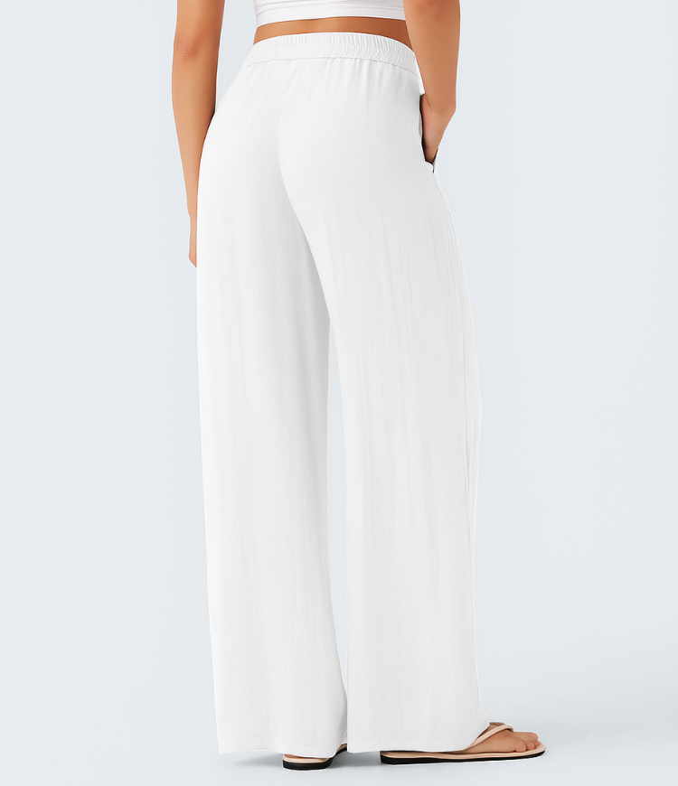 Lisa | Pantalon en Lin Confortable et Aéré avec Jambes Élégantes | 1+1 Gratuit