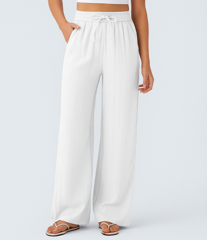 Lisa | Pantalon en Lin Confortable et Aéré avec Jambes Élégantes | 1+1 Gratuit