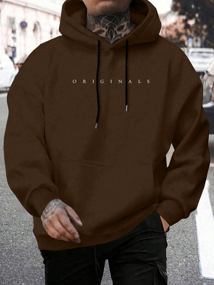 Originals | Sweat-shirt à capuche pour homme avec imprimé lettres 8