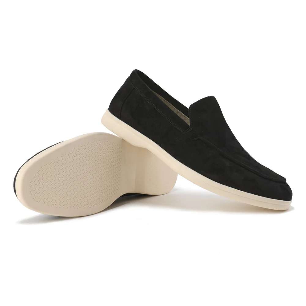 Oskar | Mocassins en daim pour hommes 10
