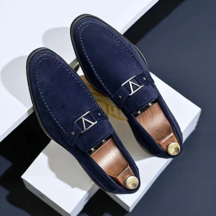 Oskar | Mocassins en daim pour hommes 2