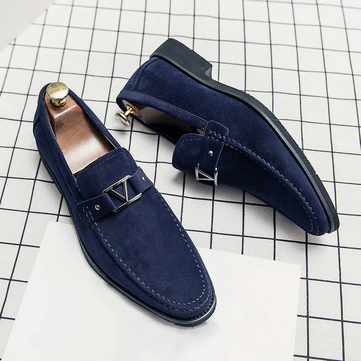 Oskar | Mocassins en daim pour hommes 4