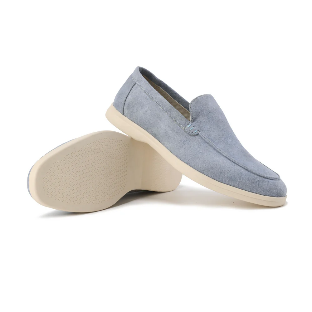 Oskar | Mocassins en daim pour hommes 7