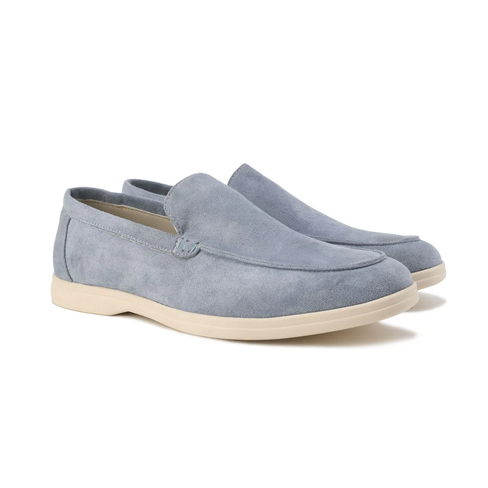Oskar | Mocassins en daim pour hommes 8