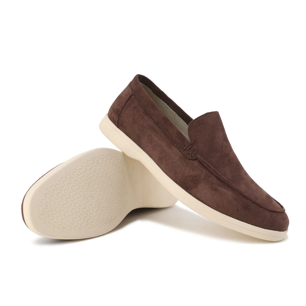 Oskar | Mocassins en daim pour hommes 9