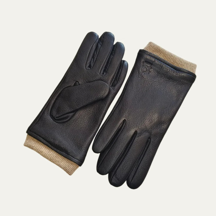 Palermo Gants de Conduite Homme | Similicuir Doublure Laine 1