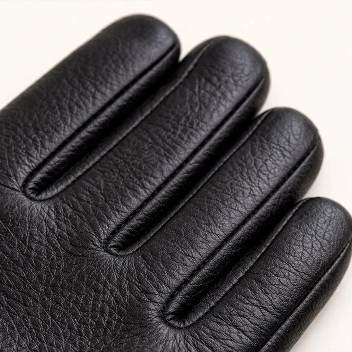 Palermo Gants de Conduite Homme | Similicuir Doublure Laine 2