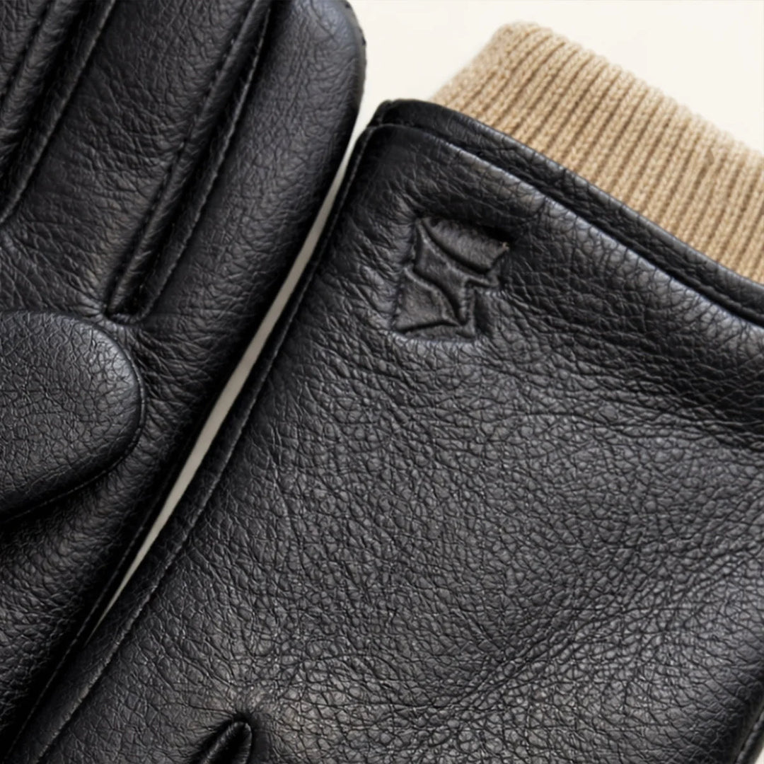 Palermo Gants de Conduite Homme | Similicuir Doublure Laine 3