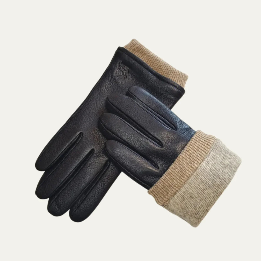 Palermo Gants de Conduite Homme | Similicuir Doublure Laine 4