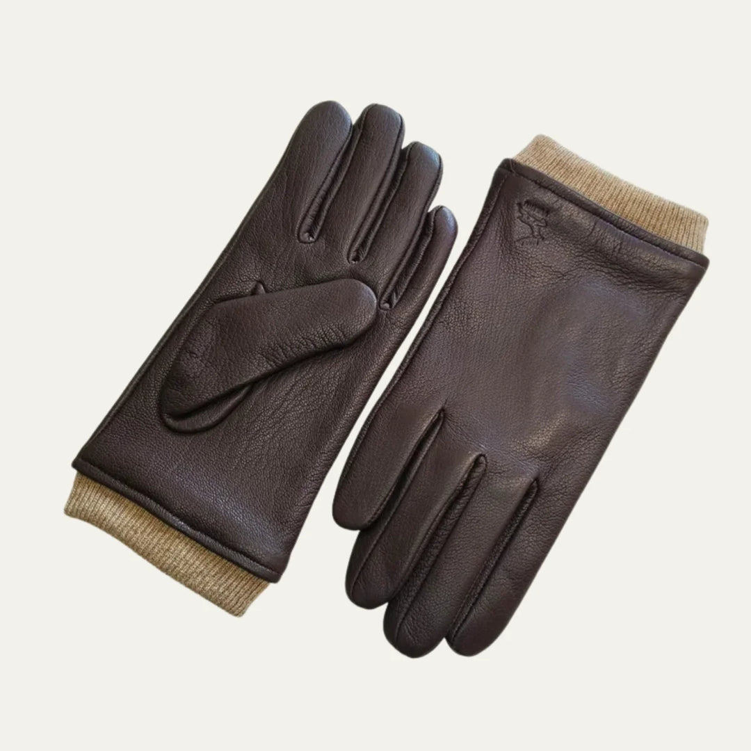 Palermo Gants de Conduite Homme | Similicuir Doublure Laine 5