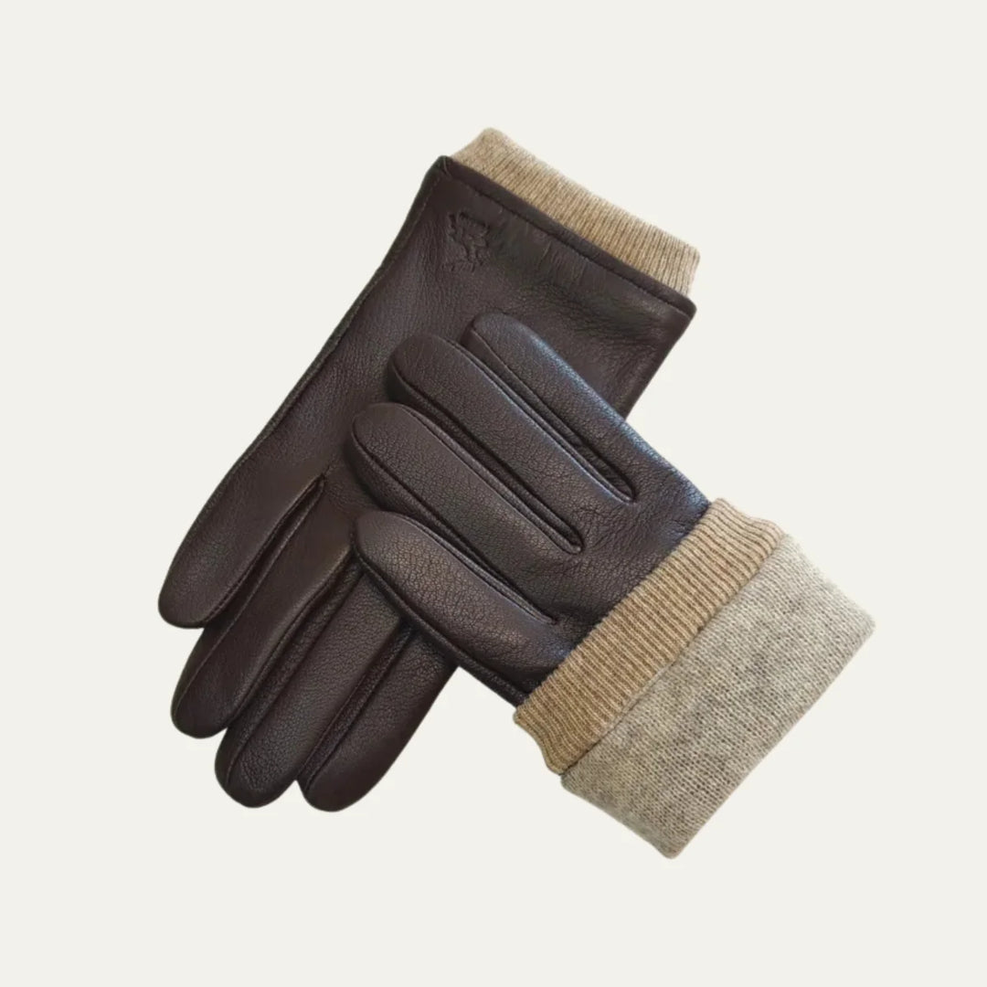 Palermo Gants de Conduite Homme | Similicuir Doublure Laine 7