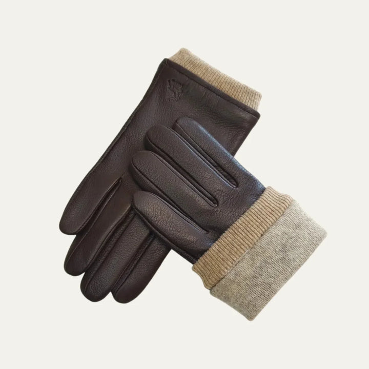 Palermo Gants de Conduite Homme | Similicuir Doublure Laine 7
