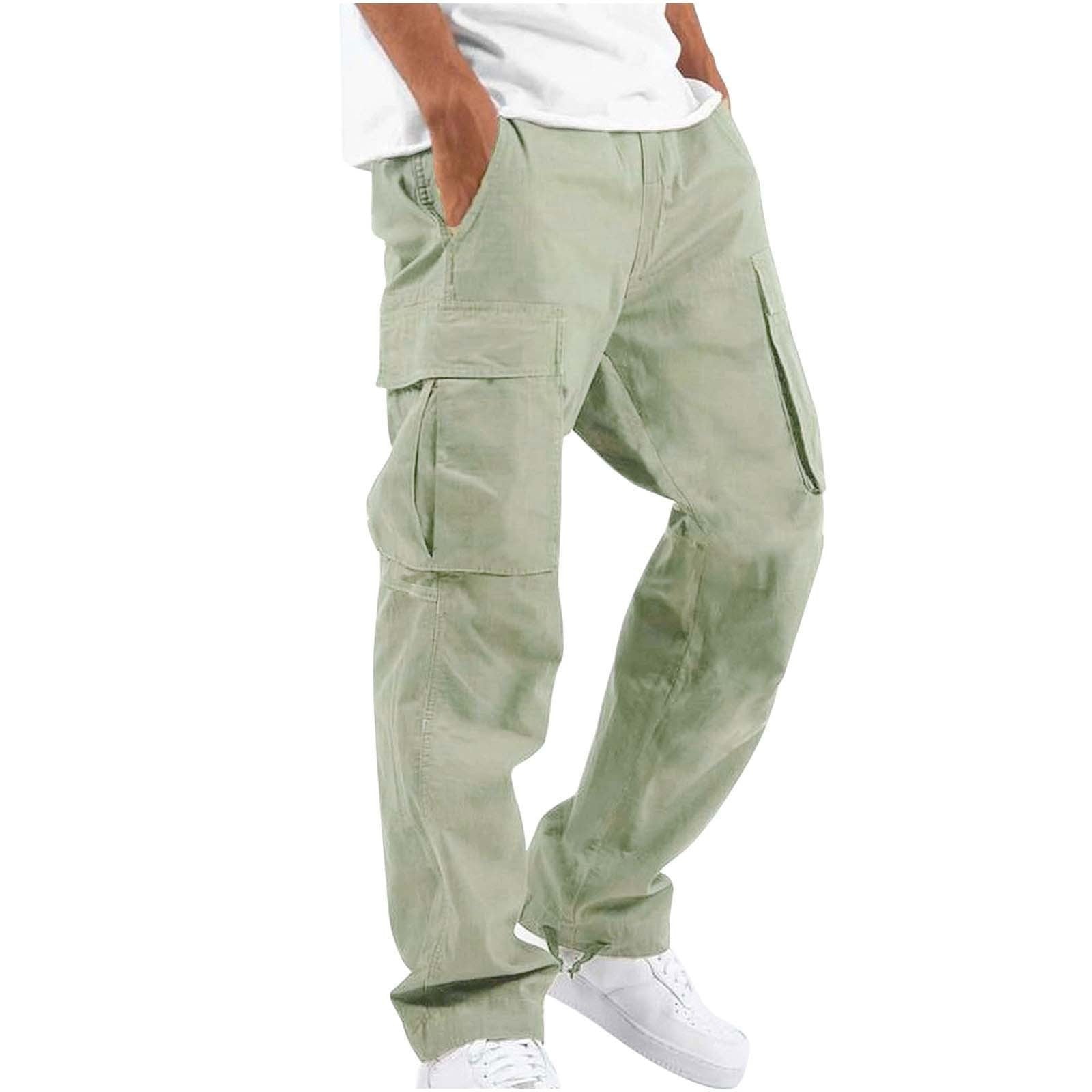 Pantalon cargo pour homme | Coupe ample à jambes larges