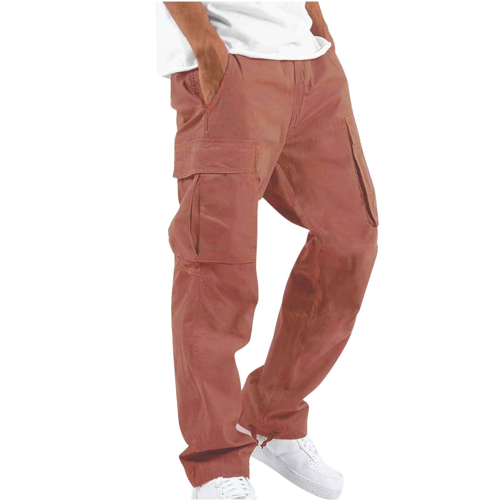 Pantalon cargo pour homme | Coupe ample à jambes larges