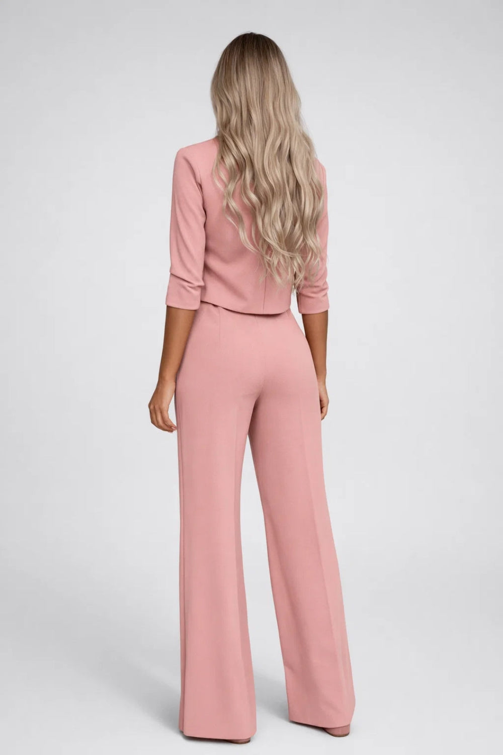 Pantalon Femme | taille haute & coupe large | ligne évasée structurée pour Printemps 1