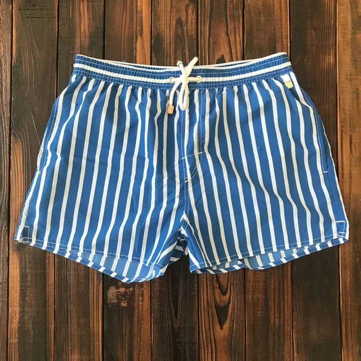 Pantalon court à rayures maritimes 0