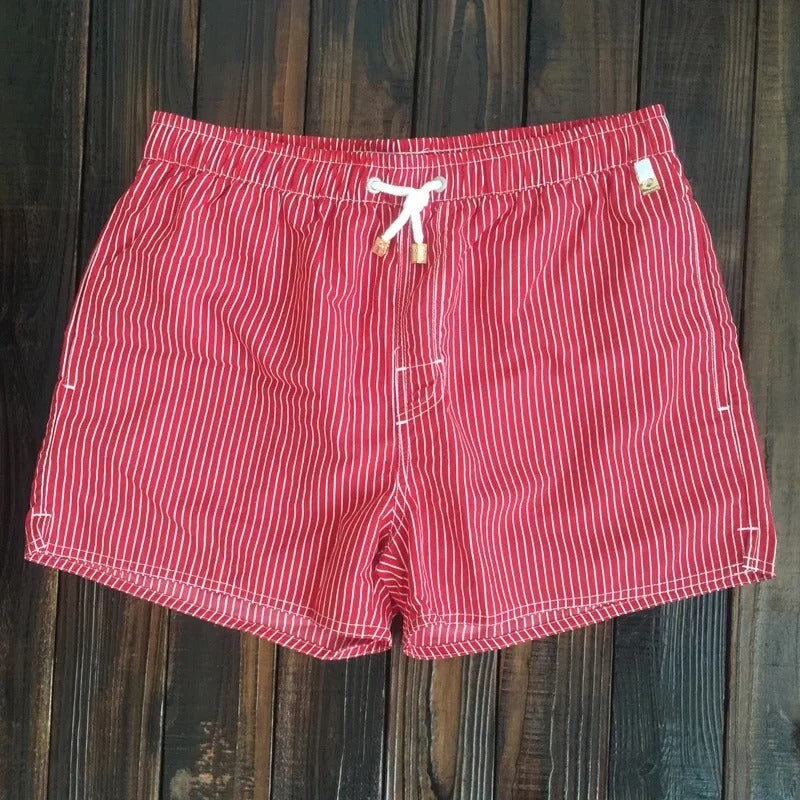 Pantalon court à rayures maritimes 2