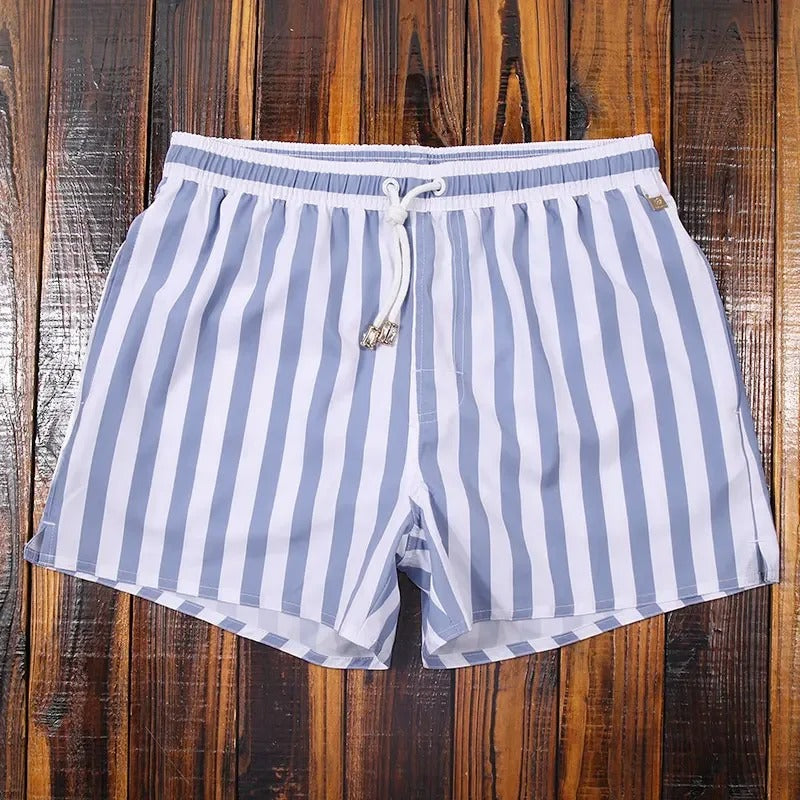 Pantalon court à rayures maritimes 5