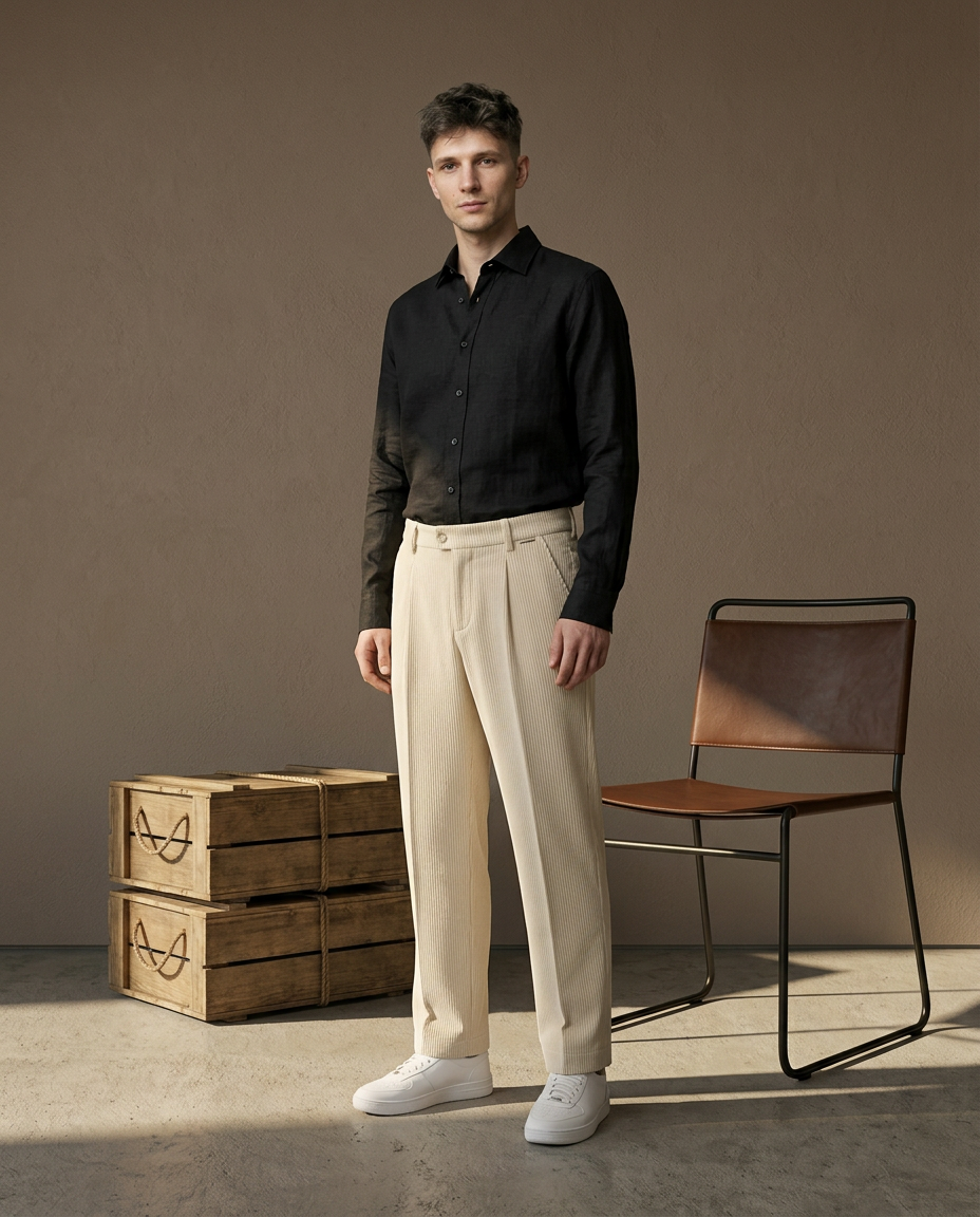 Pantalon de survêtement pour homme | Coupe ample | Poches confortables | Usage décontracté et professionnel 1