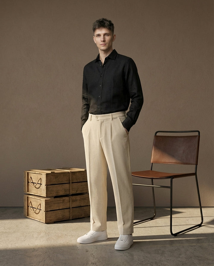 Pantalon de survêtement pour homme | Coupe ample | Poches confortables | Usage décontracté et professionnel 2