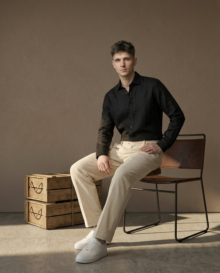 Pantalon de survêtement pour homme | Coupe ample | Poches confortables | Usage décontracté et professionnel 3