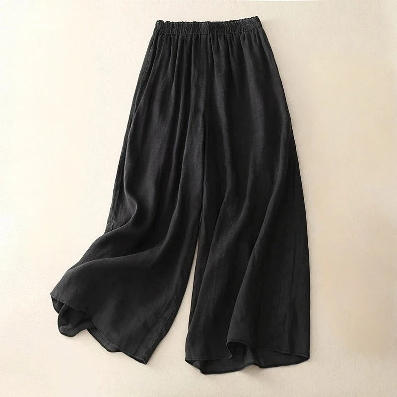 Pantalon en lin pour femme | Coupe classique pour tous les jours 4