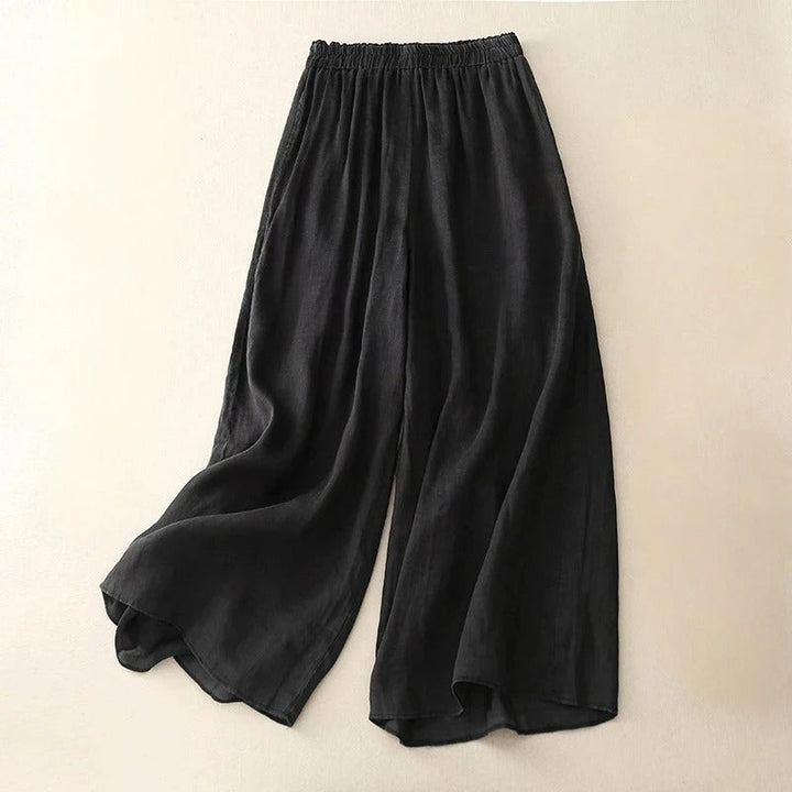 Pantalon en lin pour femme | Coupe classique pour tous les jours 4