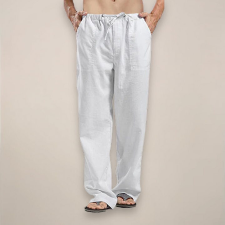 Pantalon en lin pour homme | Mélange léger et respirant pour l'été 0
