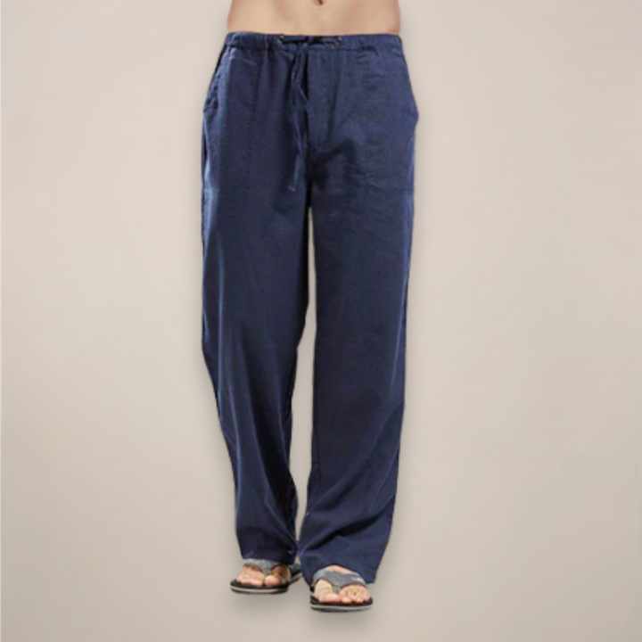 Pantalon en lin pour homme | Mélange léger et respirant pour l'été 1