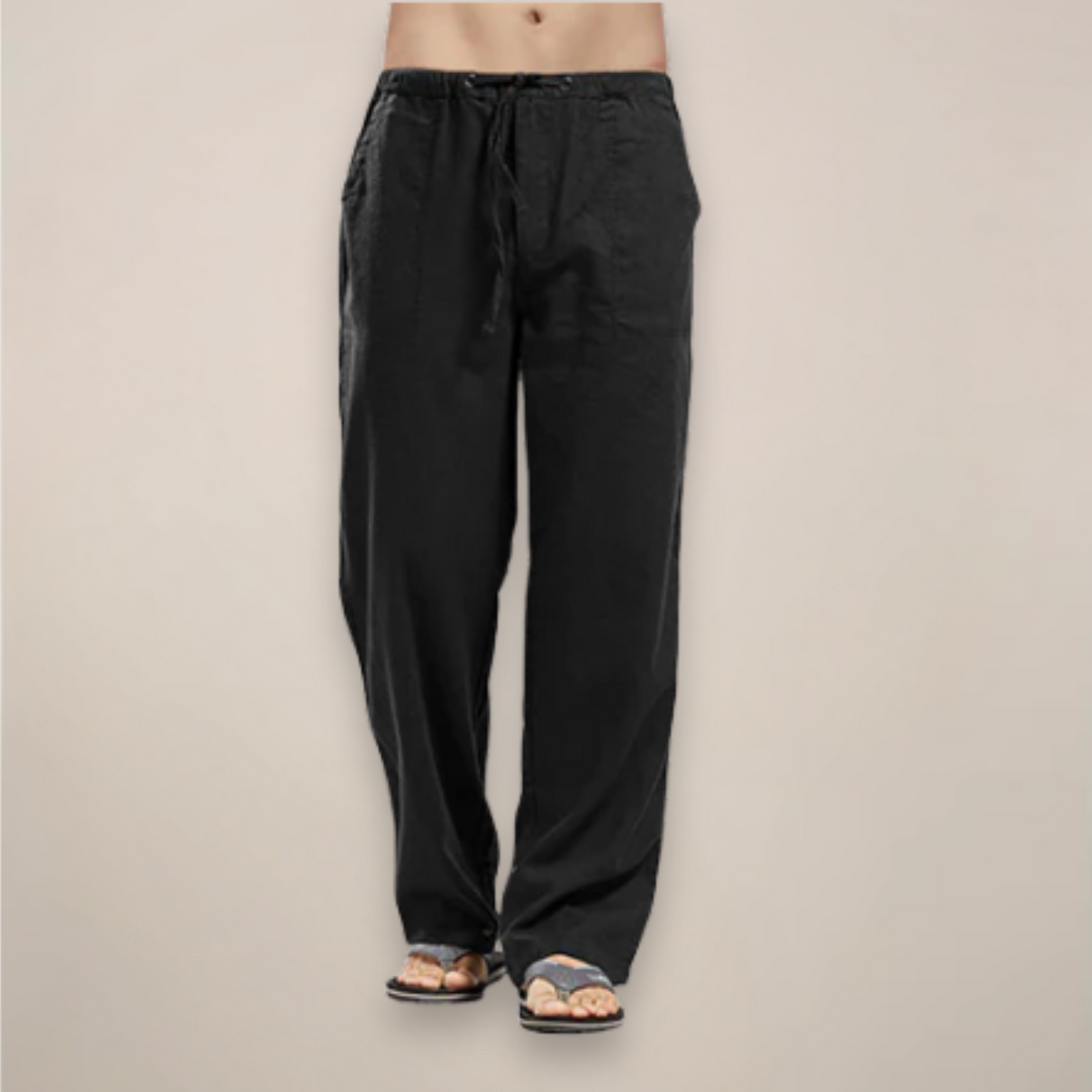 Pantalon en lin pour homme | Mélange léger et respirant pour l'été 3