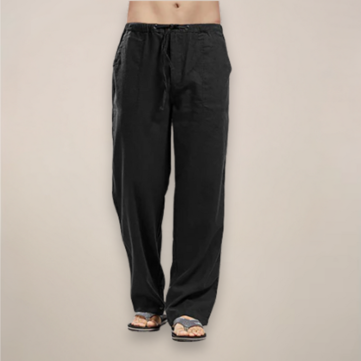 Pantalon en lin pour homme | Mélange léger et respirant pour l'été 3