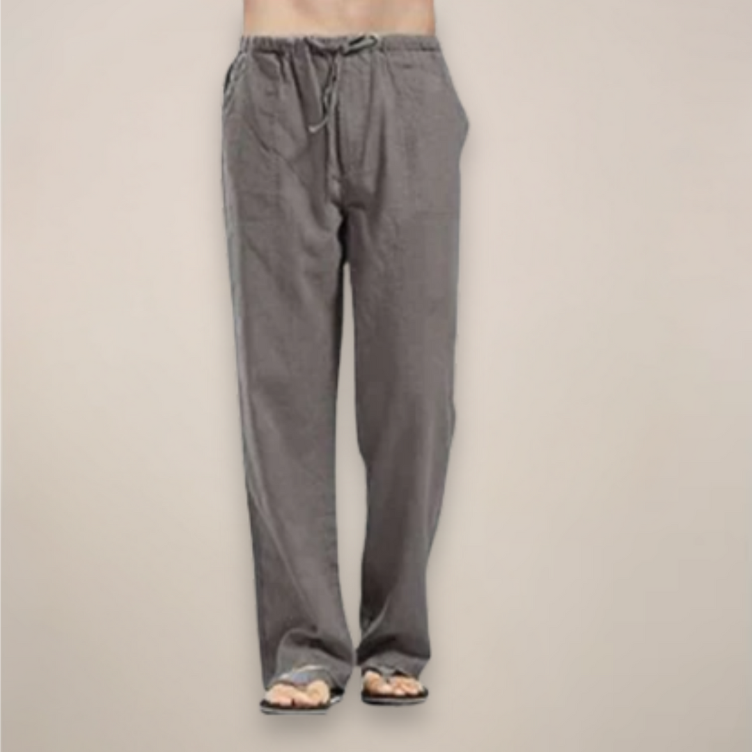 Pantalon en lin pour homme | Mélange léger et respirant pour l'été 4