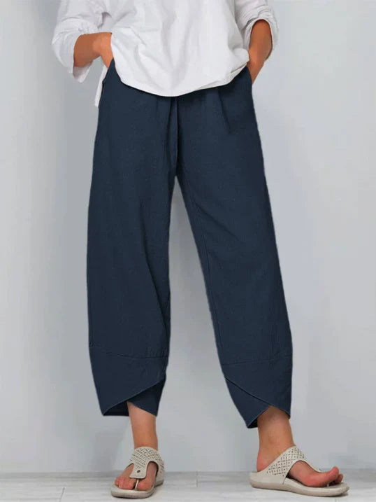 Pantalon femme | Coupe décontractée légèrement raccourcie 3