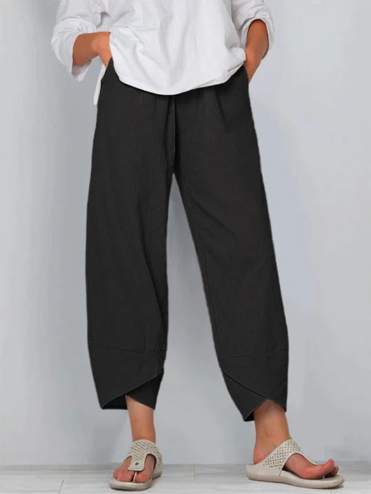 Pantalon femme | Coupe décontractée légèrement raccourcie 4