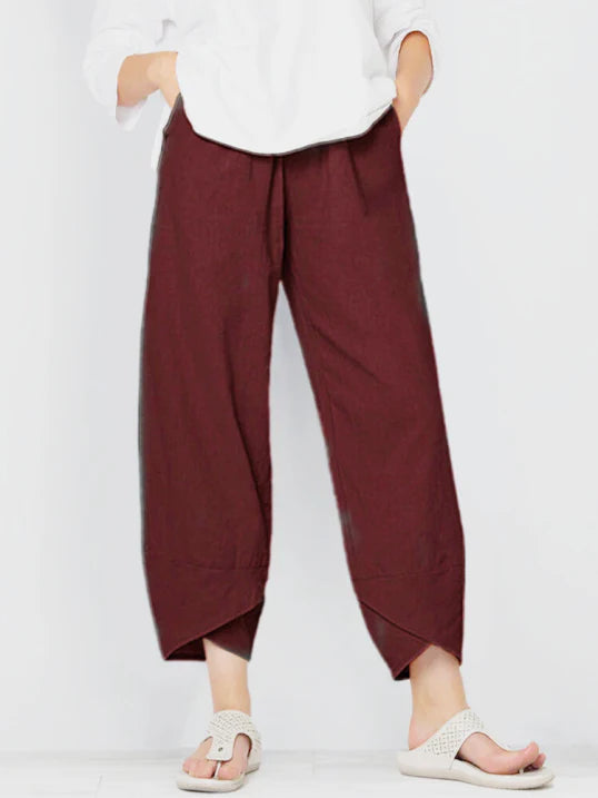 Pantalon femme | Coupe décontractée légèrement raccourcie 5