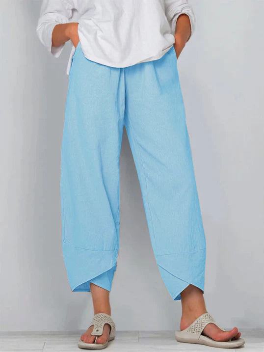 Pantalon femme | Coupe décontractée légèrement raccourcie 7