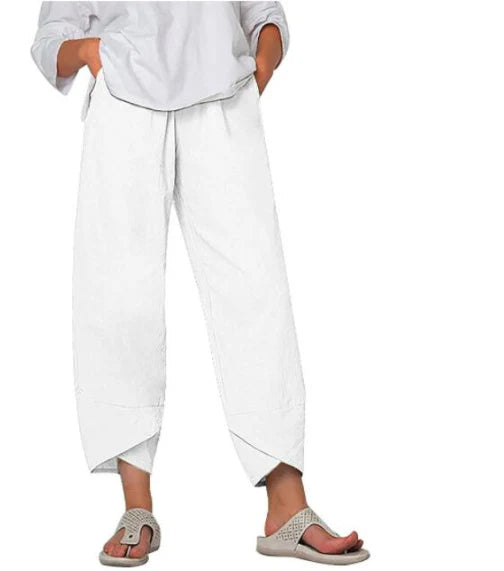 Pantalon femme | Coupe décontractée légèrement raccourcie 8
