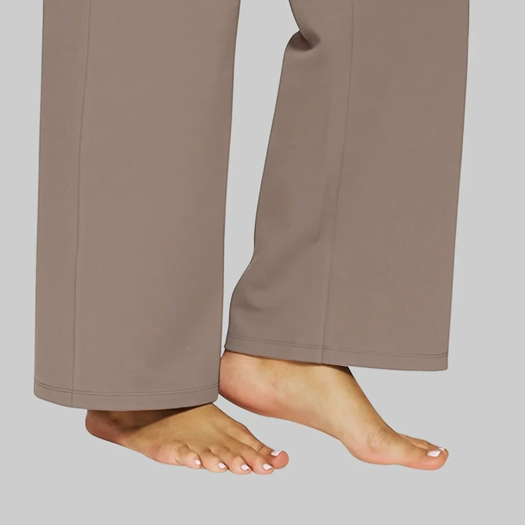 Pantalon stretch femme | Pantalon taille haute confortable au quotidien
