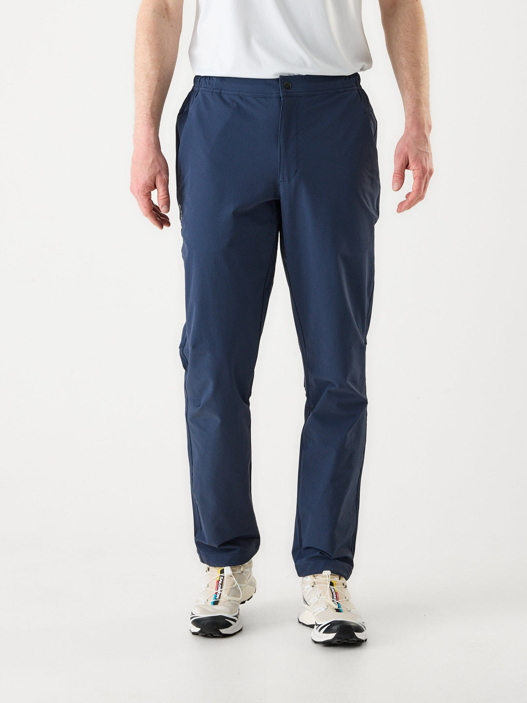 Pantalon stretch bleu foncé | Homme 0