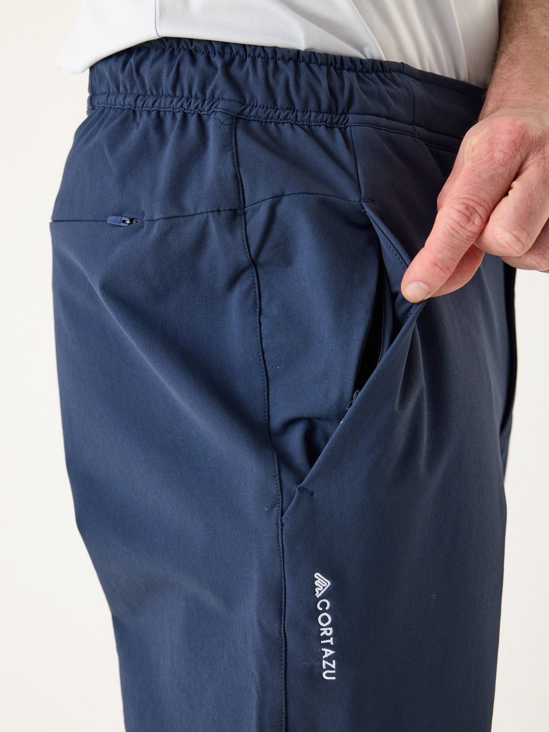 Pantalon stretch bleu foncé | Homme 4