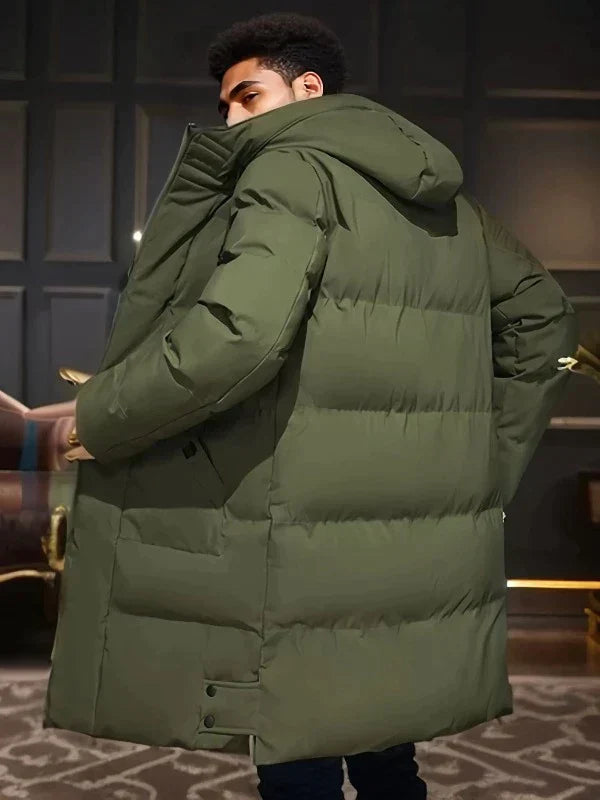Parka homme | Longue, imperméable, matelassée et isolée 4